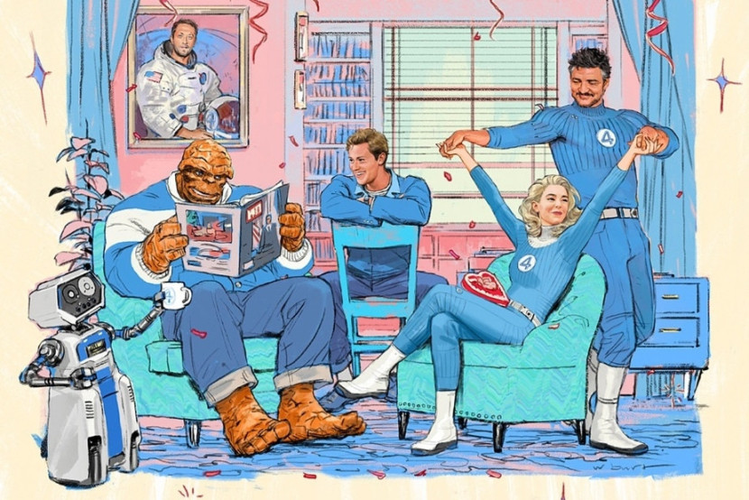 Karakter Fantastic Four. (Kredit: IG @marvelstudios)
