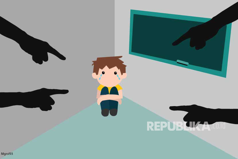 Ilustrasi bullying. Sumber:Republika.co.id