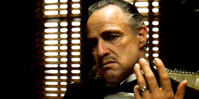 Salah satu adegan di film The Godfather.